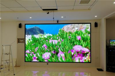 中鐵六局保定項目部室內P2.0全彩LED顯示屏項目（安裝地點：保定）