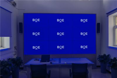 北京東方中電電氣公司55寸0.88mm拼縫液晶拼接屏項目（安裝地點：東方中電電氣公司展廳）